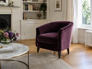 Fordham Plum Tub Chair