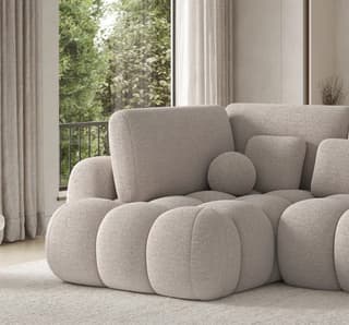 Dunhollow Corner Sofa Bed with Storage RY18 – close-up detail