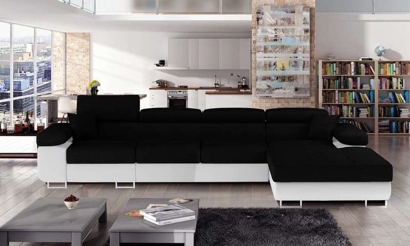 Hollingwood Long Corner Sofa Bed with Storage S14/S17 – photo 2