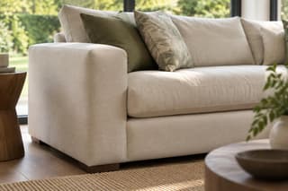 Rushmere Four Seater Sofa in As shown – close-up detail