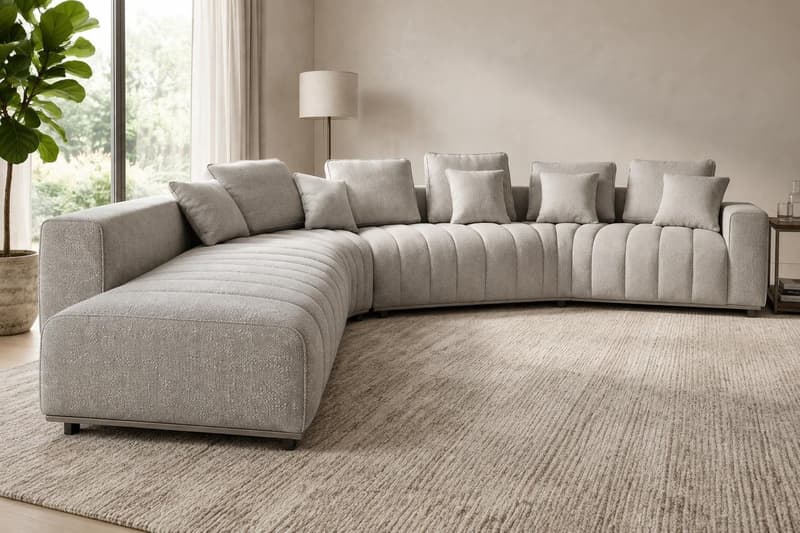 Charnwood Curved Corner Sofa – photo 3