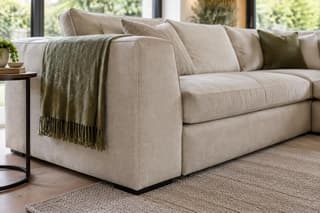 Monkton Curved Corner Sofa in As shown – close-up detail