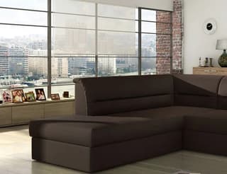 Zanetta Convertible Couch with Storage S66 Eco Leather – close-up detail