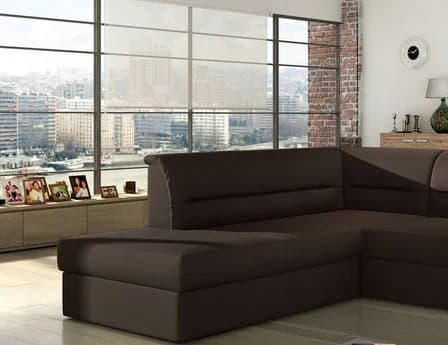 Zanetta Convertible Couch with Storage S66 Eco Leather – photo 3