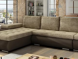 Jessamine Corner Sofa Bed with Storage B03/S66 – close-up detail