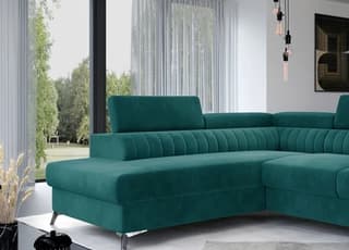 Fairhaven corner sofa bed with storage MV75 – close-up detail