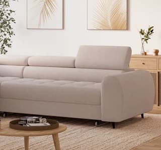Jorvik Corner Sofa Bed with Storage X20 – close-up detail