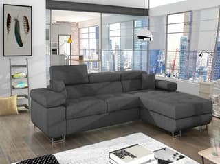 Hollingwood Mini Corner Sofa Bed with Storage S21 – right-hand corner layout