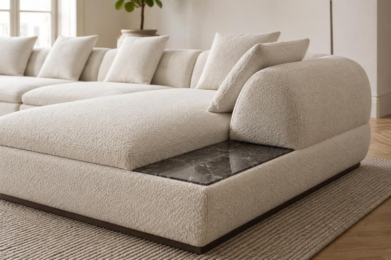Lunara Curved Corner Sofa – photo 6