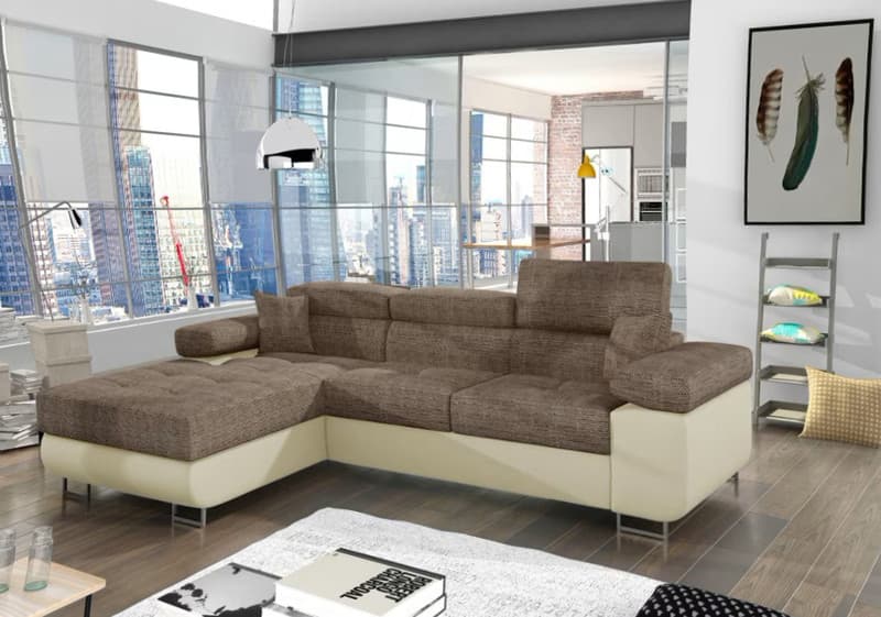 Hollingwood Mini Corner Sofa Bed with Storage B03/S33
