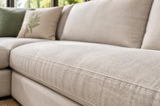 Fenchurch Designer Sofa in As shown – close-up detail