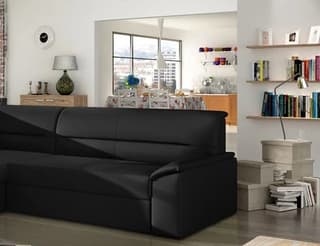 Zanetta Convertible Couch with Storage S11 Eco Leather – close-up detail