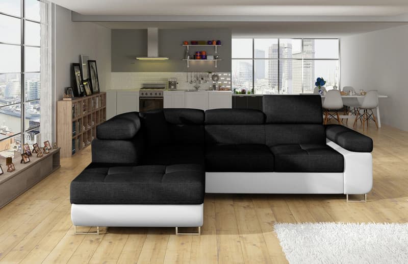 Orrino Mini Corner Sofa Bed with Storage S14/S17