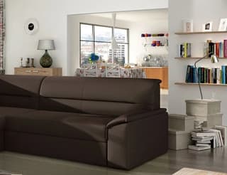 Zanetta Convertible Couch with Storage S66 Eco Leather – close-up detail