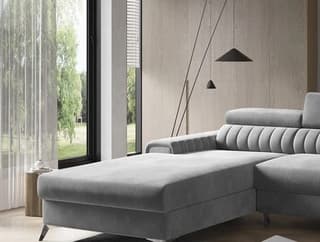 Inverleigh Corner Sofa Bed with Storage SL04 – close-up detail