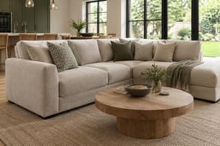 Sheldon Designer Sofa in As shown – alternative view