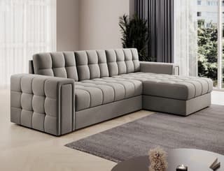 Ravenna Corner Sofa Bed with Storage SL18 – right-hand corner layout