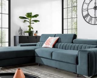 Inverleigh Corner Sofa Bed with Storage VM100 – close-up detail