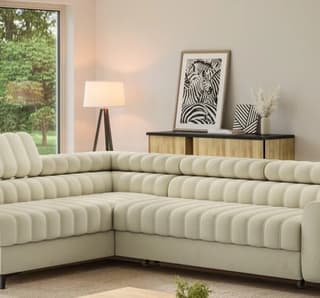 Ashcombe Corner Sofa Bed with Storage M04 – close-up detail