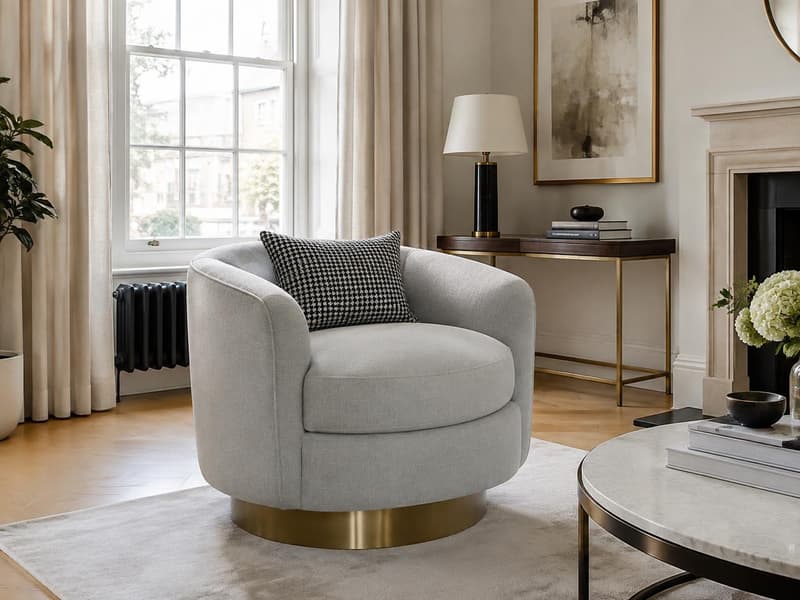 Dinnington Drum Swivel Chair