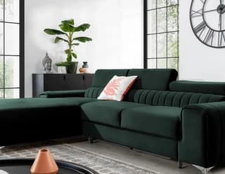 Inverleigh Corner Sofa Bed with Storage L35 – close-up detail