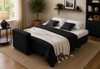 Linden Bay Corner Sofa Bed With Storage M99