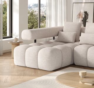 Ursaline Corner Sofa Bed Bz18 – close-up detail