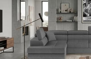 Orrino Long Corner Sofa Bed with Storage S21 – close-up detail