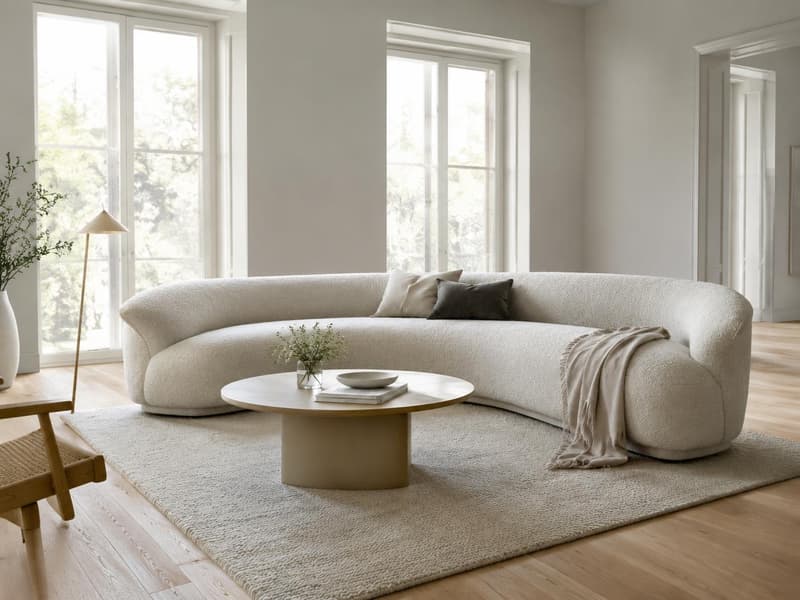 Redmayne Curved Sofa