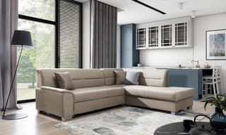 Mistral Corner Sofa Bed with Storage M09 – right-hand corner layout
