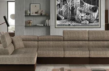 Orrino Long Corner Sofa Bed with Storage B03/S66 – photo 4