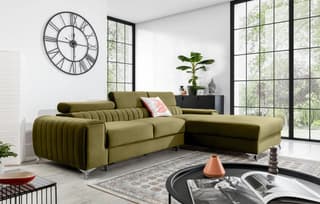 Inverleigh Corner Sofa Bed with Storage N33 – right-hand corner layout