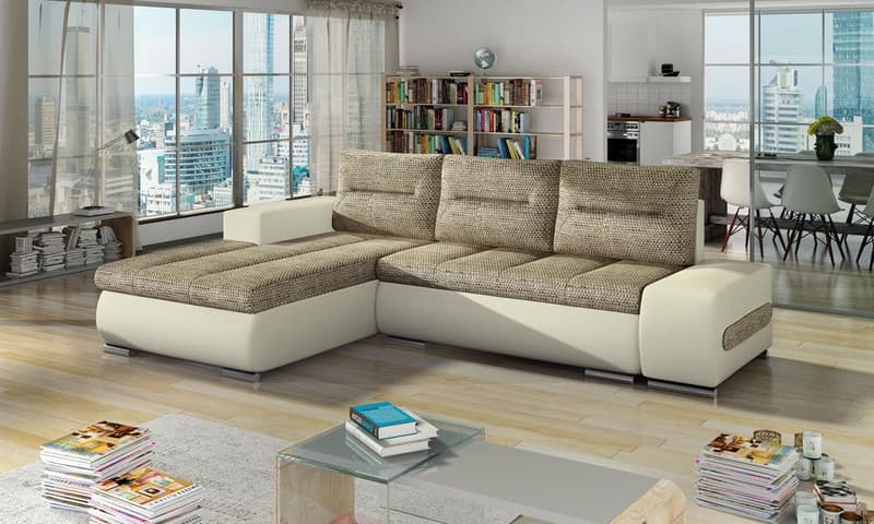 Foxglove Corner Sofa Bed with Storage B03/S33