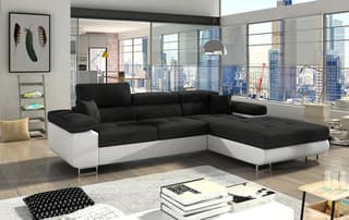 Hollingwood Corner Sofa Bed with Storage S14/S17 – right-hand corner layout