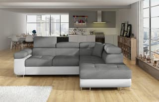Orrino Mini Corner Sofa Bed with Storage S21/S17 – right-hand corner layout