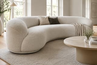 Redmayne Curved Sofa in As shown – alternative view