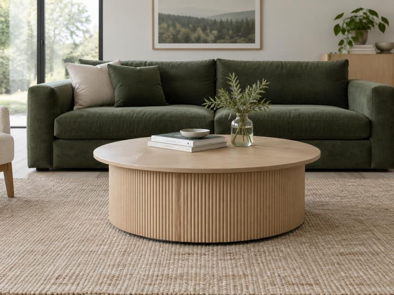 Oakmere Pedestal Coffee Table