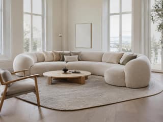 Wetherby Three Seater Sofa in As shown – shown in a room setting