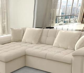 Goldcrest Mini Corner Sofa bed with Storage M04 – close-up detail