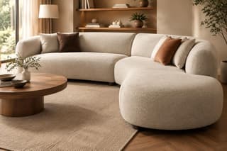 Seabourne Curved Corner Sofa in As shown – alternative view
