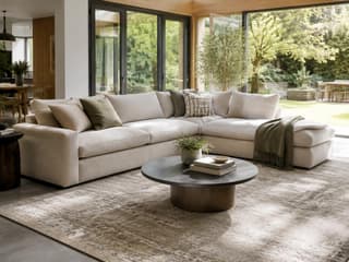 Brackley Four Seater Sofa in As shown – shown in a room setting