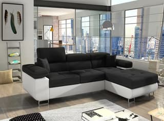 Hollingwood Mini Corner Sofa Bed with Storage S14/S17 – right-hand corner layout