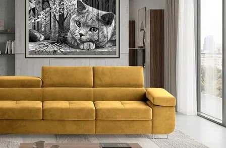 Orrino Long Corner Sofa Bed with Storage O68 – photo 5