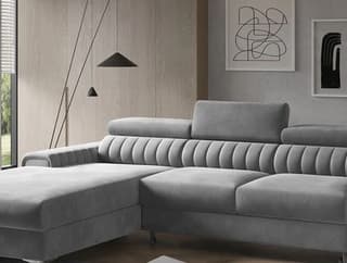Inverleigh Corner Sofa Bed with Storage SL04 – close-up detail