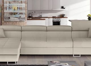 Hollingwood Long Corner Sofa Bed with Storage M04 – close-up detail