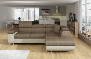 Orrino Mini Corner Sofa Bed with Storage B03/S33 – right-hand corner layout