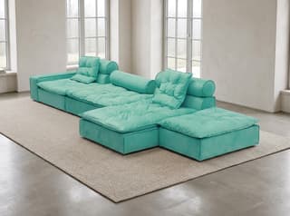 Verona Grand Corner Sofa in As shown – right-hand view