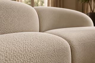 Newbridge Three Seater Sofa in As shown – close-up detail