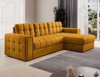 Ravenna Corner Sofa Bed with Storage M48 – right-hand corner layout