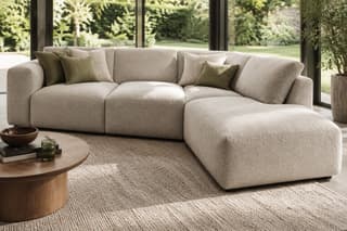 Sterling Curved Corner Sofa in As shown – alternative view